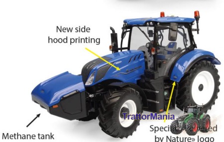 New Holland T6.180 methane  