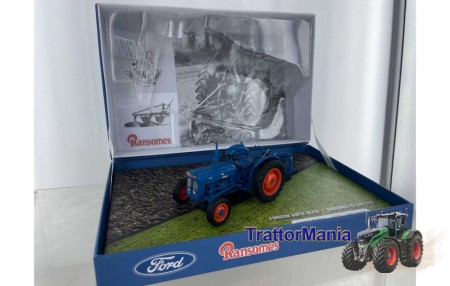 Fordson Super Dexta con aratro Ransomes