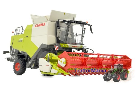 Claas Evion 430 + Vario 620 header 
