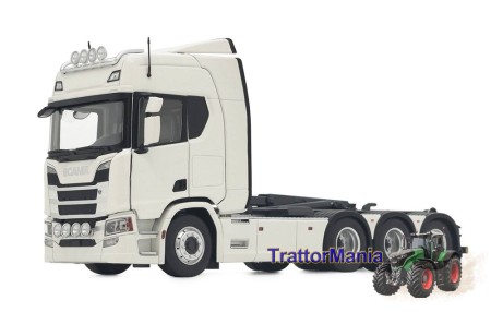 Scania R500 scarrabile bianco white 