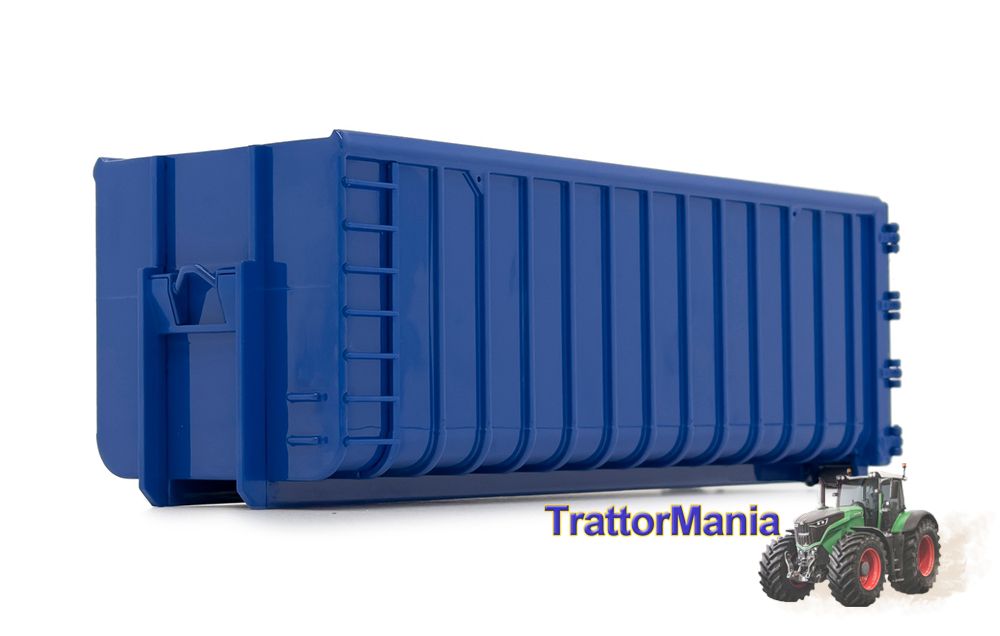 Cassa alta blu Hooklift 40m3 