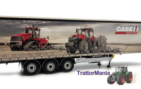 rimorchio Pacton curtainsider new Case IH design