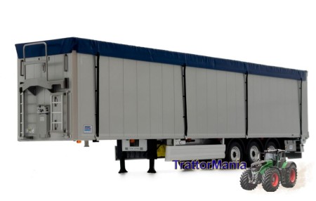 rimorchio Knapen walking floor trailer blu