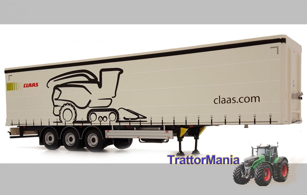 Pacton rimorchio centinato claas