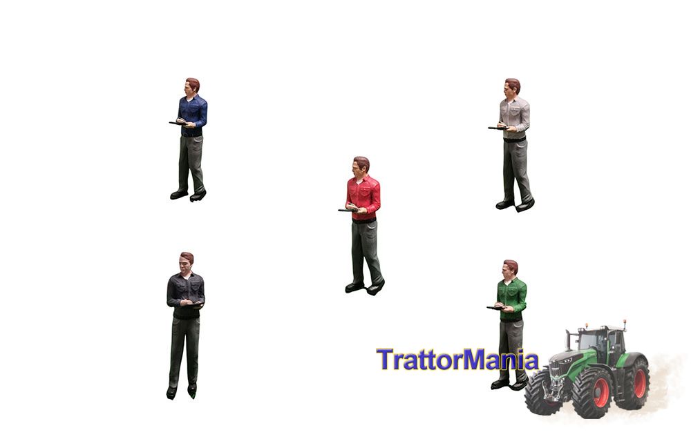 Uomo responsabile officina