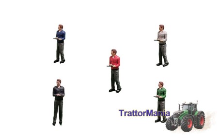 Uomo responsabile officina