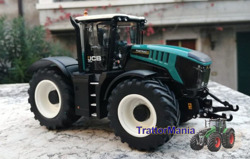 JCB Fastrac 8330 silver verde petrolio