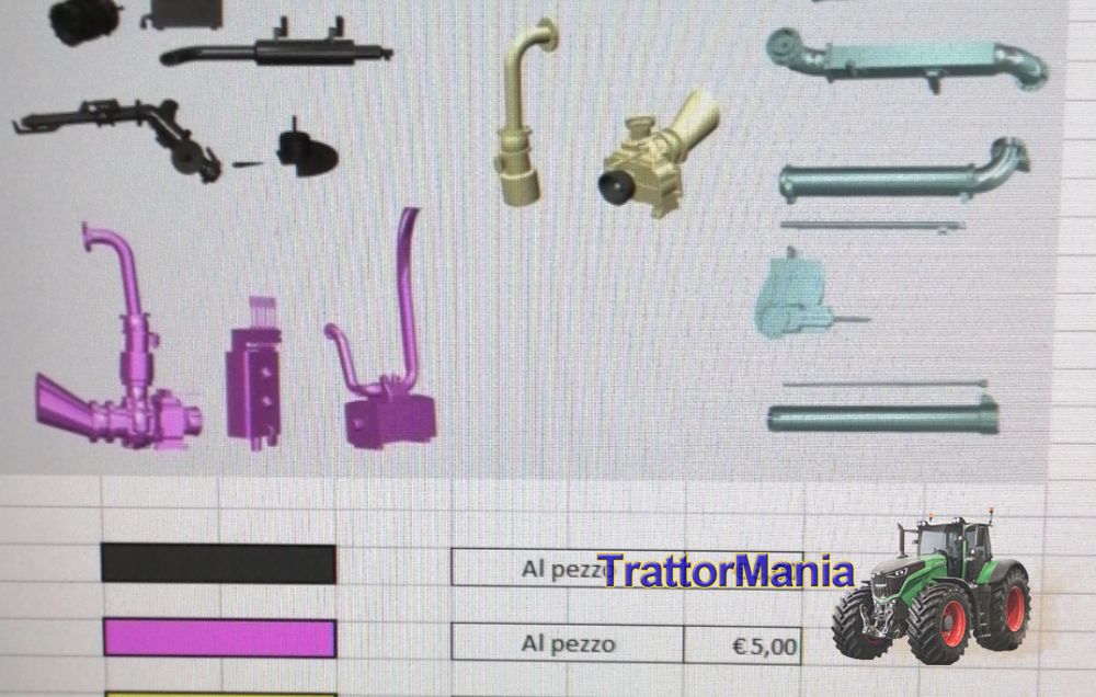 pezzi ricambio botte liquame