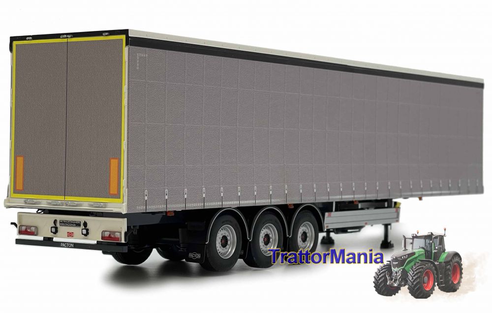 Pacton rimorchio centinato grigio