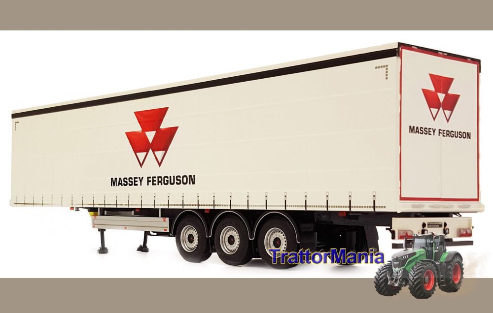 Pacton rimorchio centinato Massey Ferguson