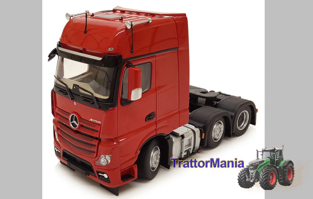 Mercedes Actros Gigaspace 6x2 rosso
