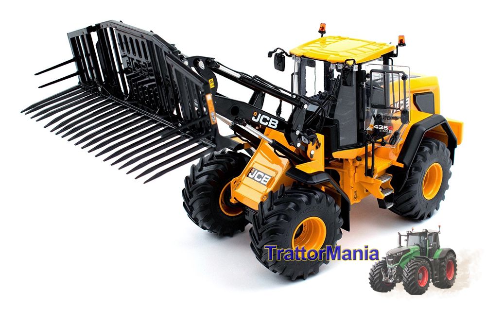 JCB 435S Stage V con forca pieghevole  