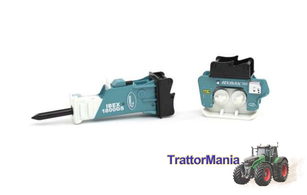 Martello pneumatico e compattatore Dehaco set  