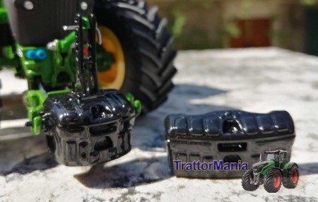 zavorra pateers componibile nera 500+300 kg