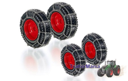Set Ruote con catene da neve 