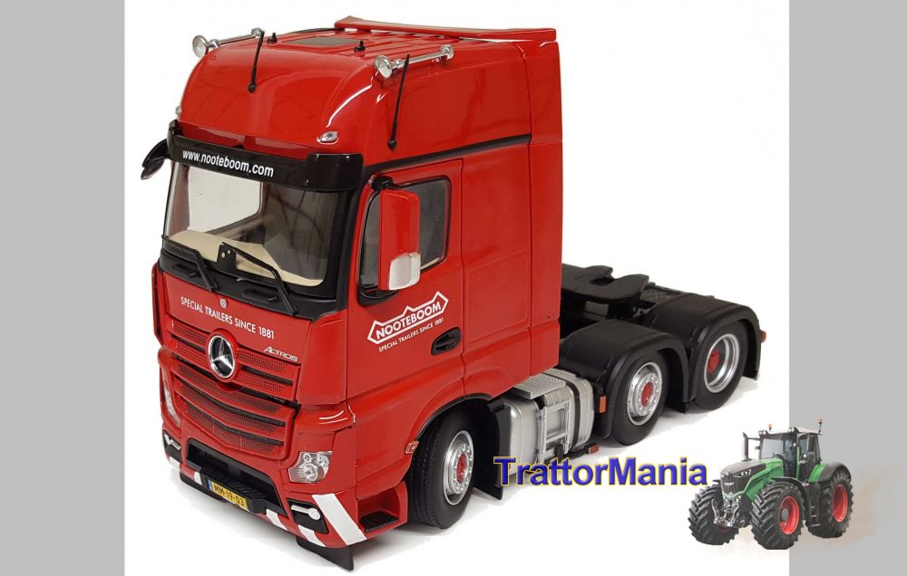Mercedes Actros Gigaspace 6x2 rosso nooteboom