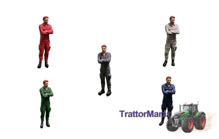 Uomo con braccia incrociate