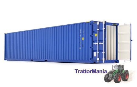 Container 40ft blue