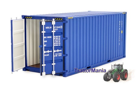 Container 20ft blue 