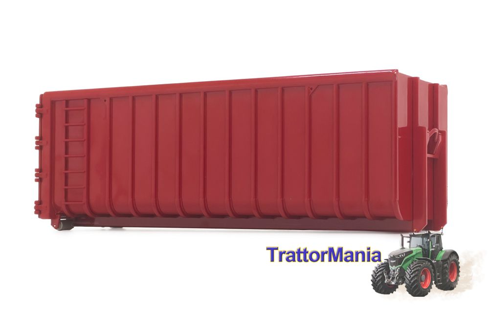 Cassa alta rossa Hooklift  40m3 