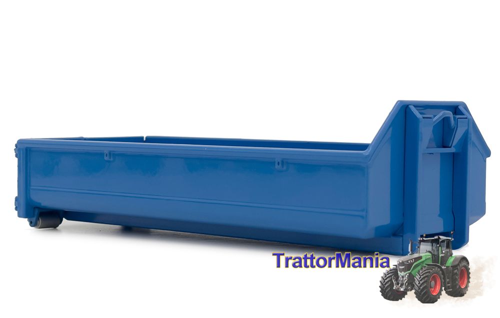 Hooklift container 15m3 blue 