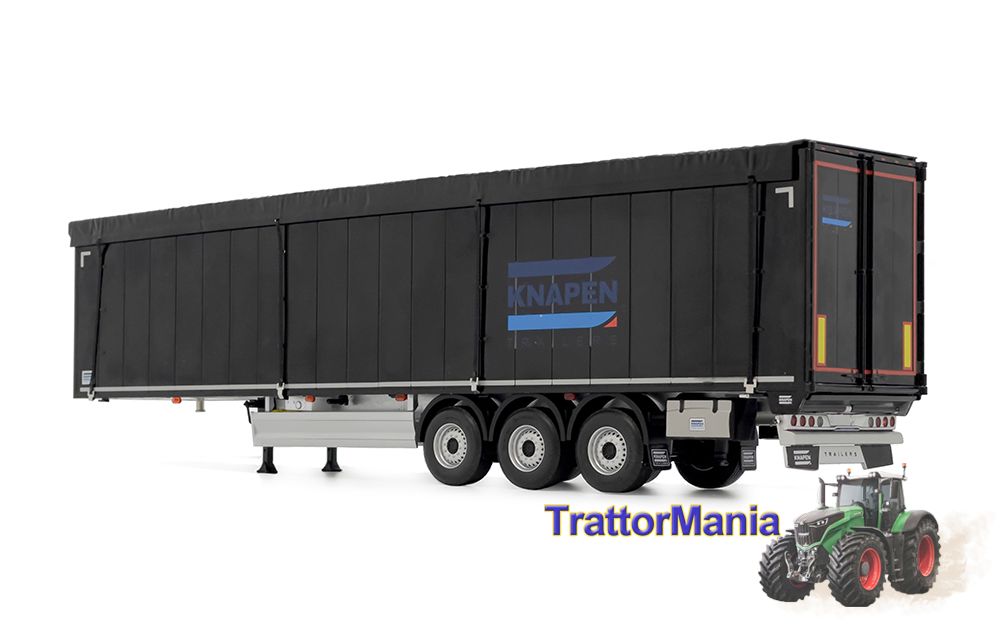 Knapen walking floor trailer full black edition