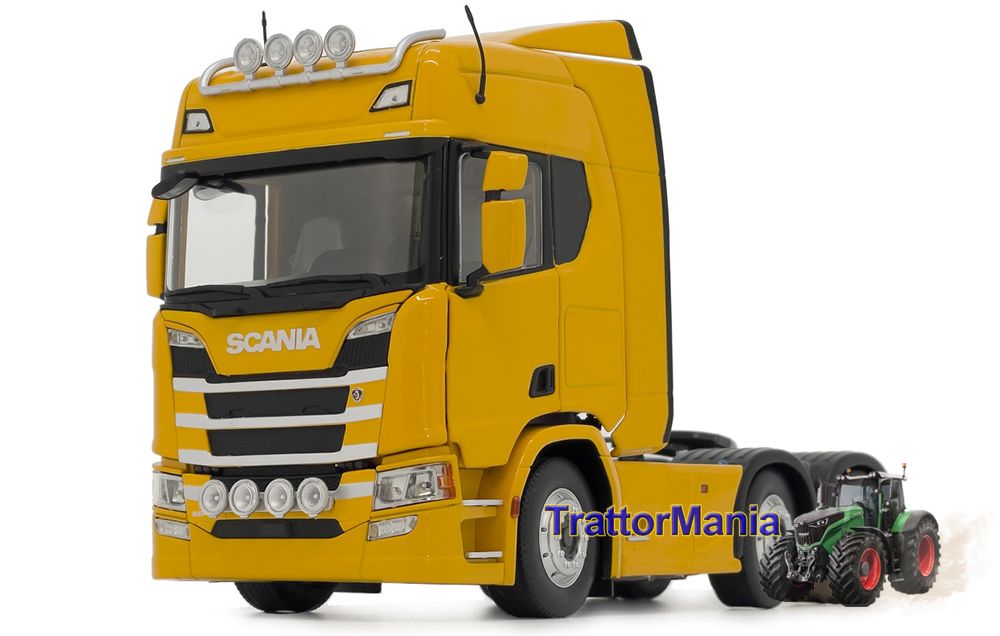 Scania r500 6x2 giallo 