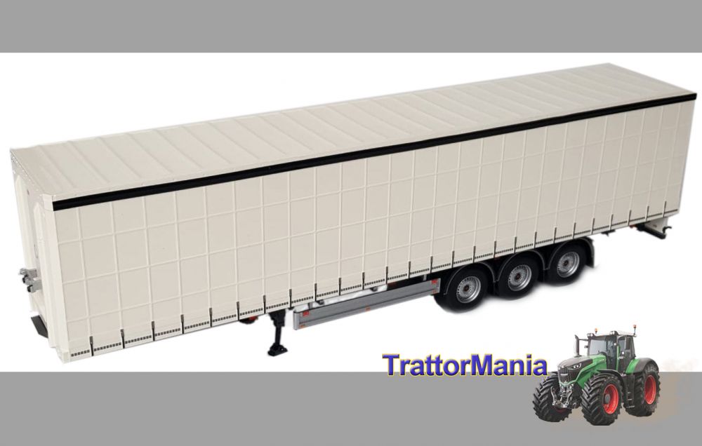 Pacton rimorchio centinato bianco