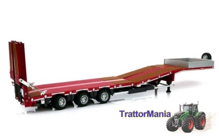 Nooteboom MCOS-48-03EB rosso con pavimento legno
