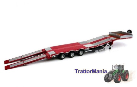 Nooteboom MCOS-48-03EB rosso con pavimento alluminio