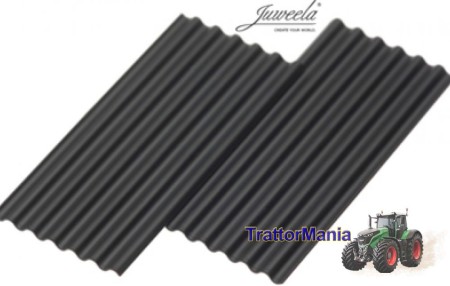 Lamiere ondulate colore antracite