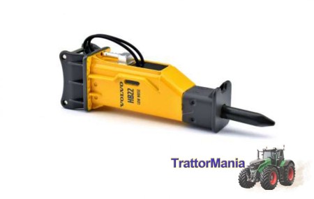Martello demolitore idraulico HB22 a basso rumore S70 QC per escavatore Volvo EC220E.