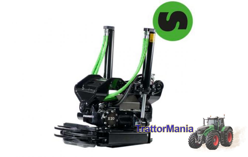 attacco con rotore per scavatori