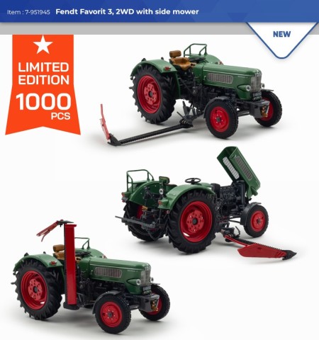 FENDT FAVORIT 3 CON BARRA FALCIANTE