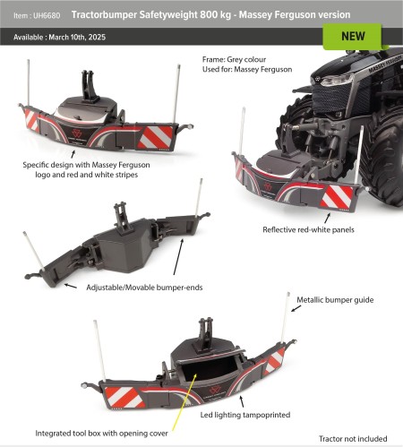 AGRIBUMPER MASSEY FERGUSON EDITION