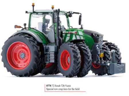 FENDT 726 VARIO  ROW CROP