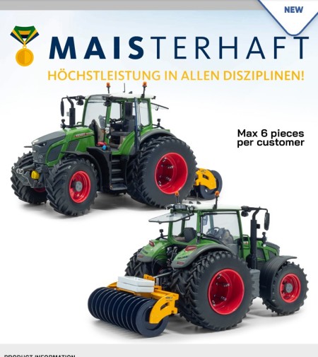 FENDT 620 VARIO 6 RUOTE + HOLARAS STEGO 285