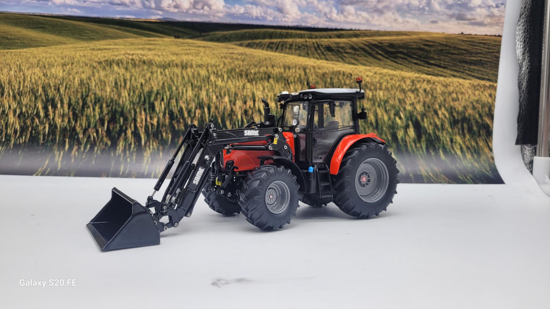 SAME VIRTUS 135 CON PALA FRONTALE (FORCHE OPTIONAL A SCELTA)