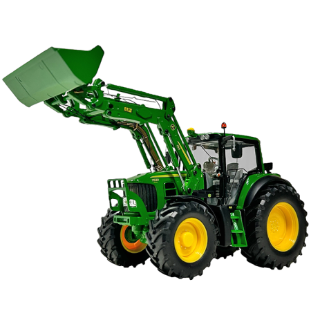 JOHN DEERE 7530 PREMIUM CON PALA FRONTALE