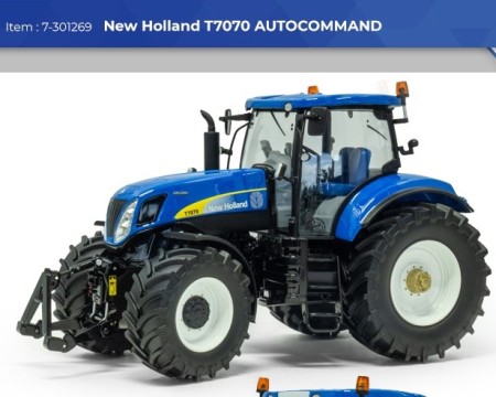 NEW HOLLAND T7070 AUTOCOMMAND