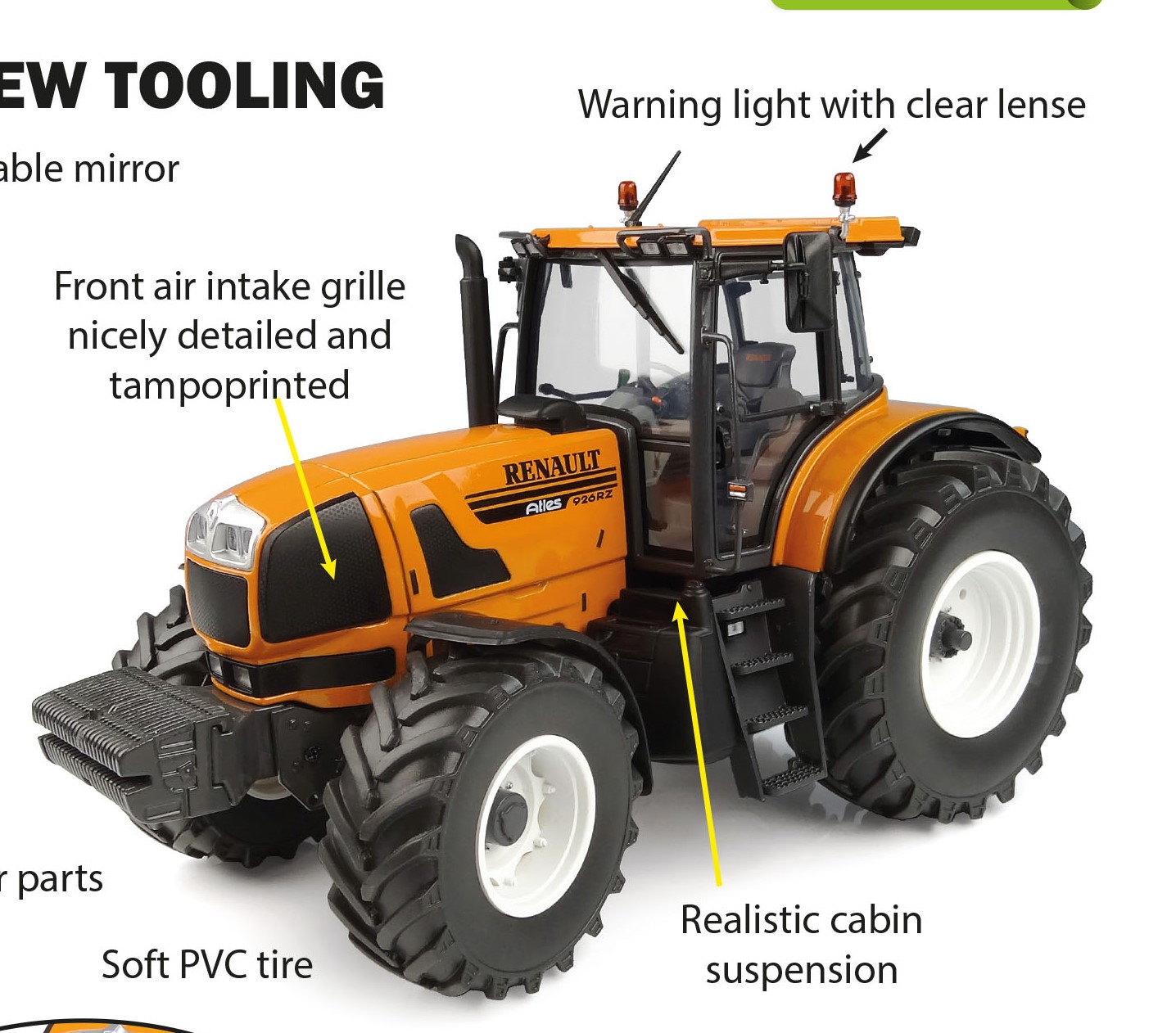 RENAULT ATLES 926RZ CON ZAVORRA TELAIO