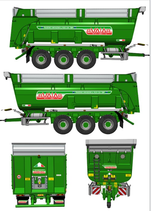 VAIA NL27 CON TELONE VERDE JD