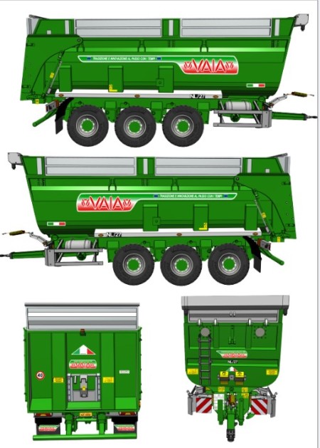 VAIA NL27 CON TELONE VERDE JD