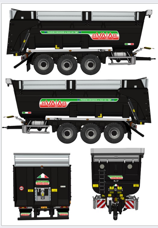 VAIA NL27 CON TELONE NERO OPACO