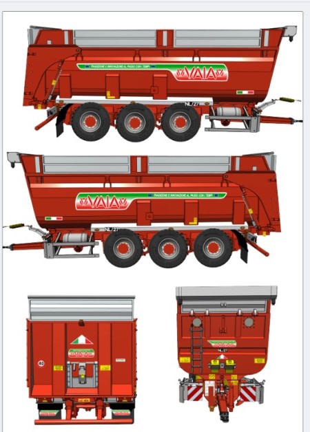 VAIA NL27 CON TELONE ROSSO