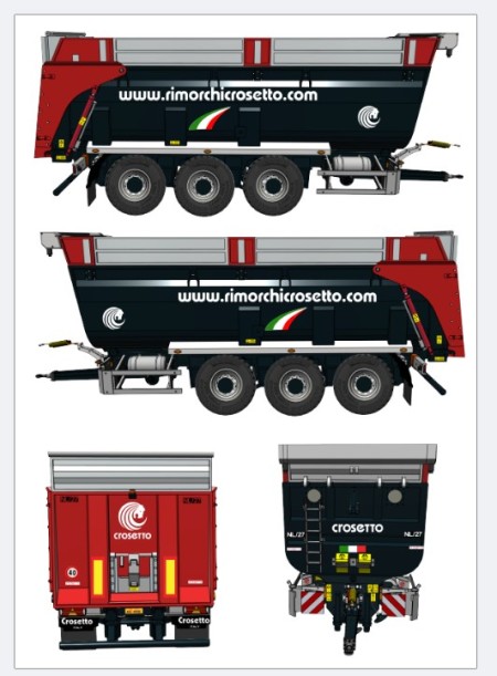 CROSETTO NL27 CON TELONE NERO