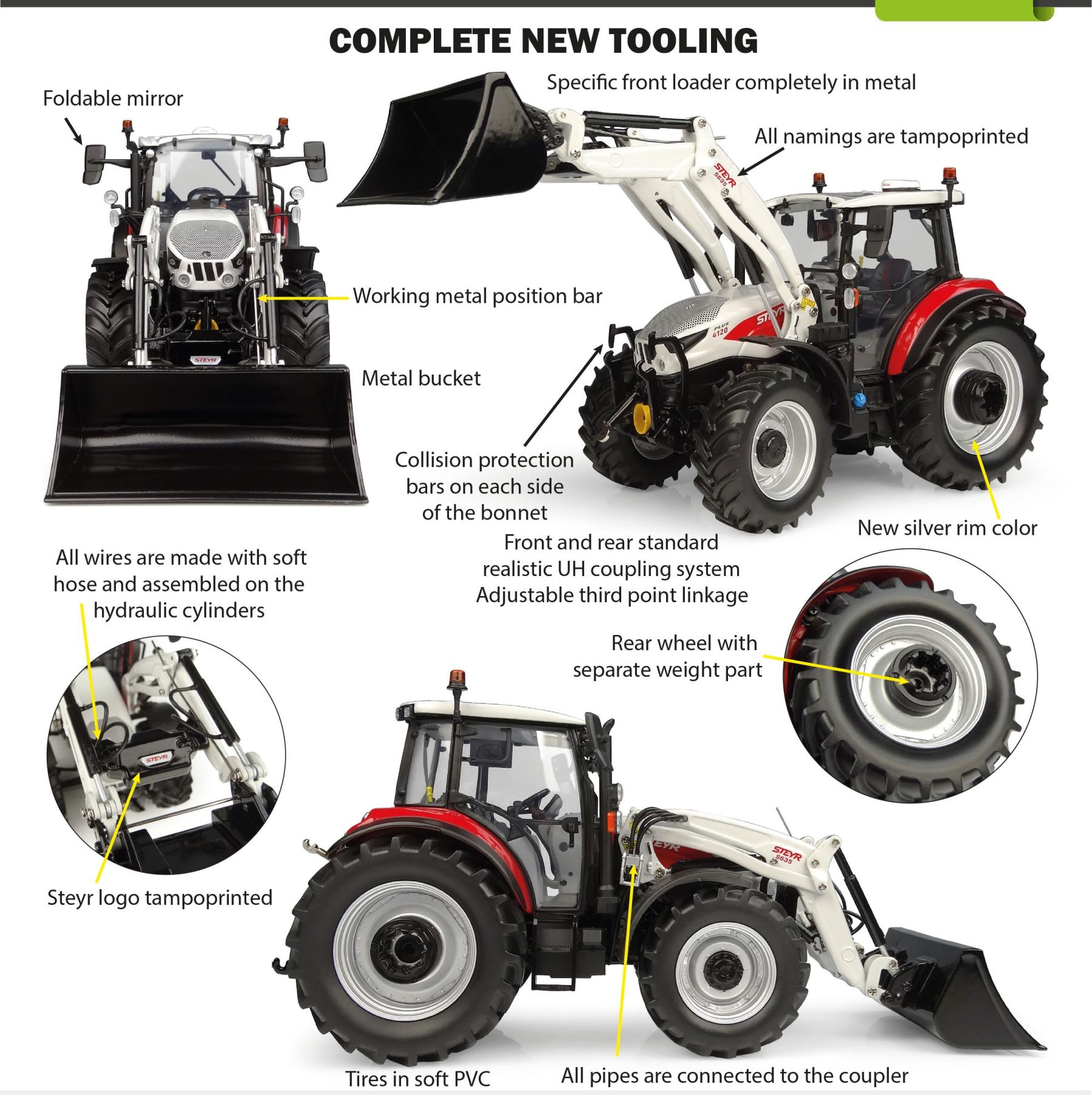 STEYR 4120 PLUS CON CARICATORE S635