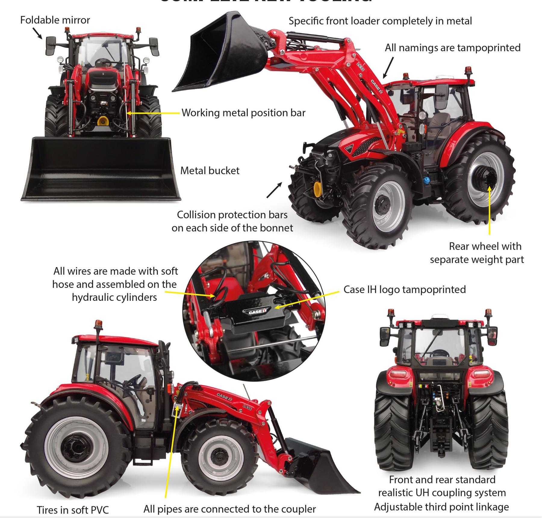 CASE IH FARMALL 120C CON CARICATORE L635