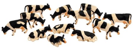 SET MUCCHE FRISONE (12 PEZZI)