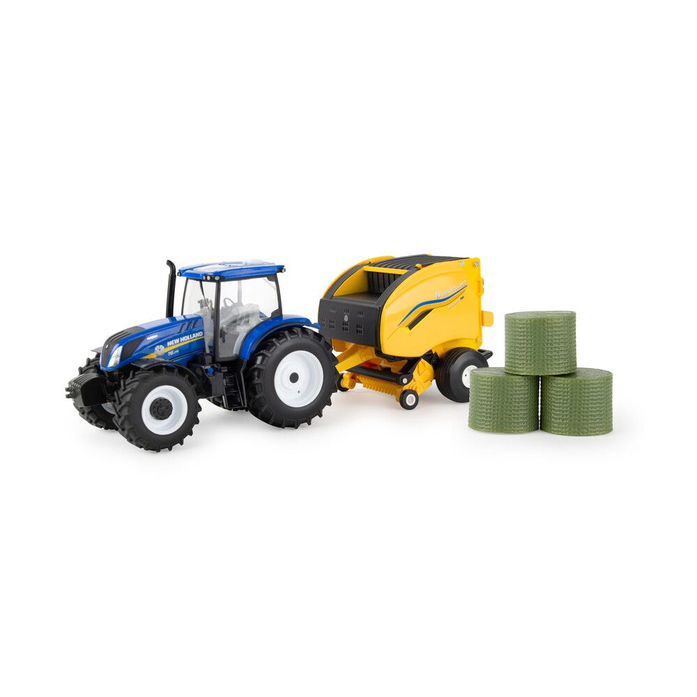 NEW HOLLAND T6.175 + PRESSA